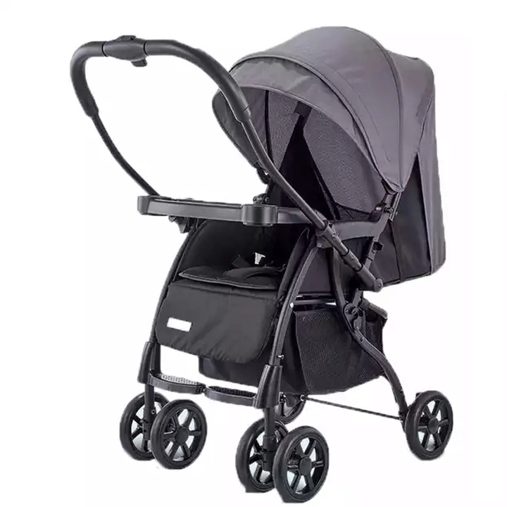 Children&prime; S Trolley with Sunshade with Various Colors and Patterns Adjustable Stroller