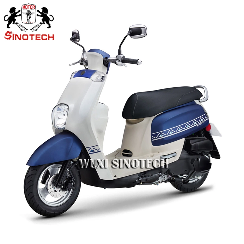 Scooter de combustível para adultos de 150 cc com ciclomotores de alta velocidade e popular venda a quente Moto arrefecida a água