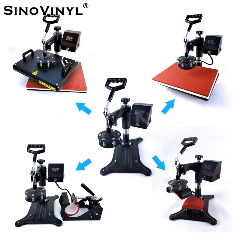 SINOVINYL Wholesale/Supplier Custom Sublimation Printing Transfer Digital Machine Heat Press Machine