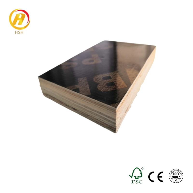 1250*2500*18mm WBP Glue Construction Material Film Faced Plywood for Europe Market