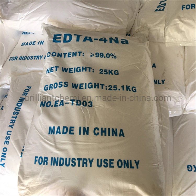 Detergente materias primas Agente quelante EDTA Tetrasodium CAS 13254-36-4 EDTA 4na