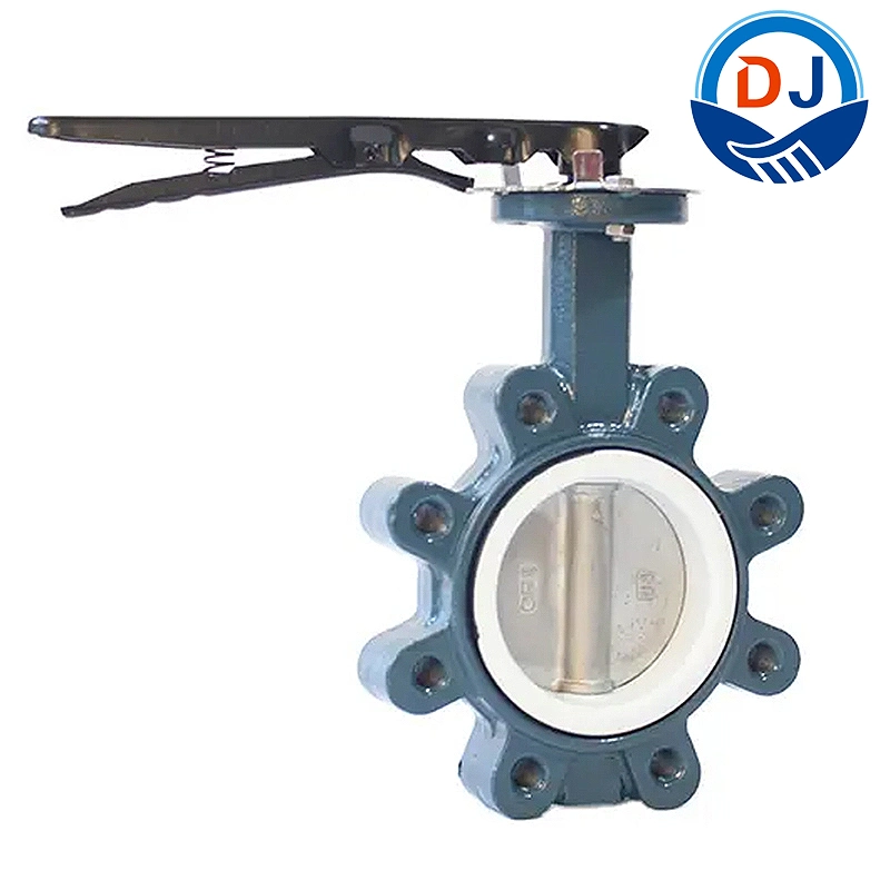 Top Quality Centre Seal Carbon Steel Manual Wafer Lug Butterfly Valve Lever-Operated