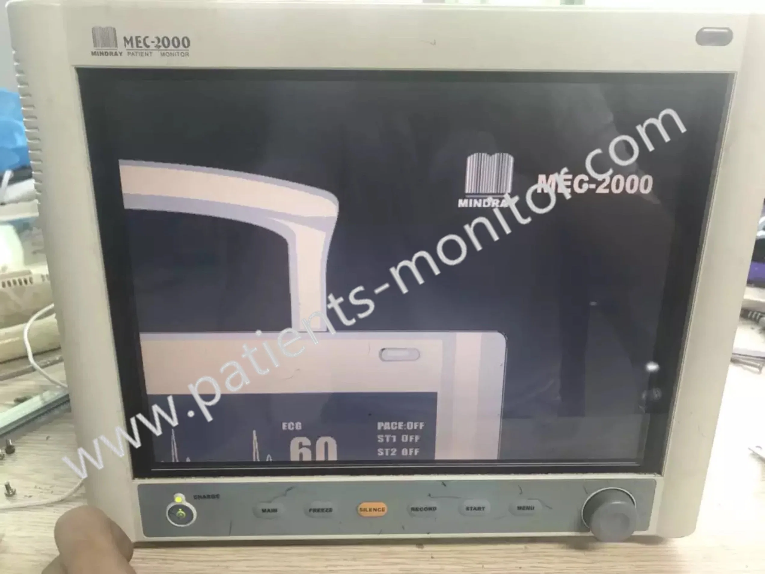 Mindray Mec-2000 Portable Patient Monitor Used / Repair Medical Device for Hospital