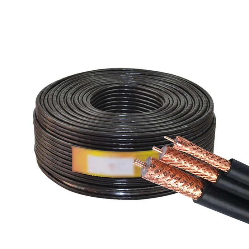 Kupfer-FPE/PE-Koaxialkabel RG59 RG58 RG6 RG11 Composite-Kabel Für Videosignal mit geringer Leistungsaufnahme