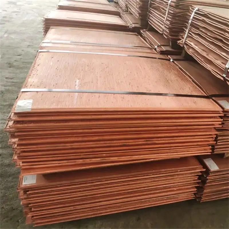 High quality/High cost performance Copper Sheet Metal Sheet Copper Board Laminate Sheet Red Pure 4X8 99.9% Copper Plate Sheets for Construction Pure Copper Cathode Sheet Brass Sheet