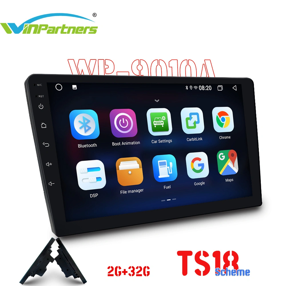 2g+32g 9-Inch All-in-One Machine Android Auto Car Audio MP5 Player GPS WiFi Wp9010A