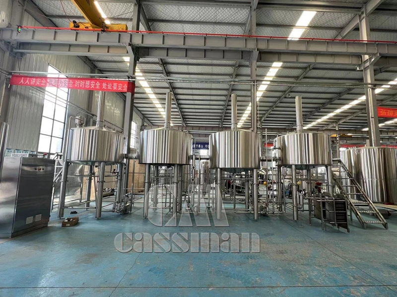 Cassman 1000L 2000L 3000L Brewhouse System Brewing Beer Equipment microwery