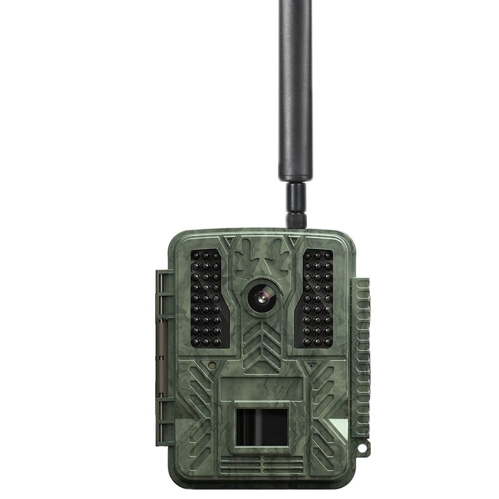 Nouvelle caméra de surveillance extérieure IP67 infrarouge de chasse 36MP 4K HD avec WiFi pour piège à gibier.