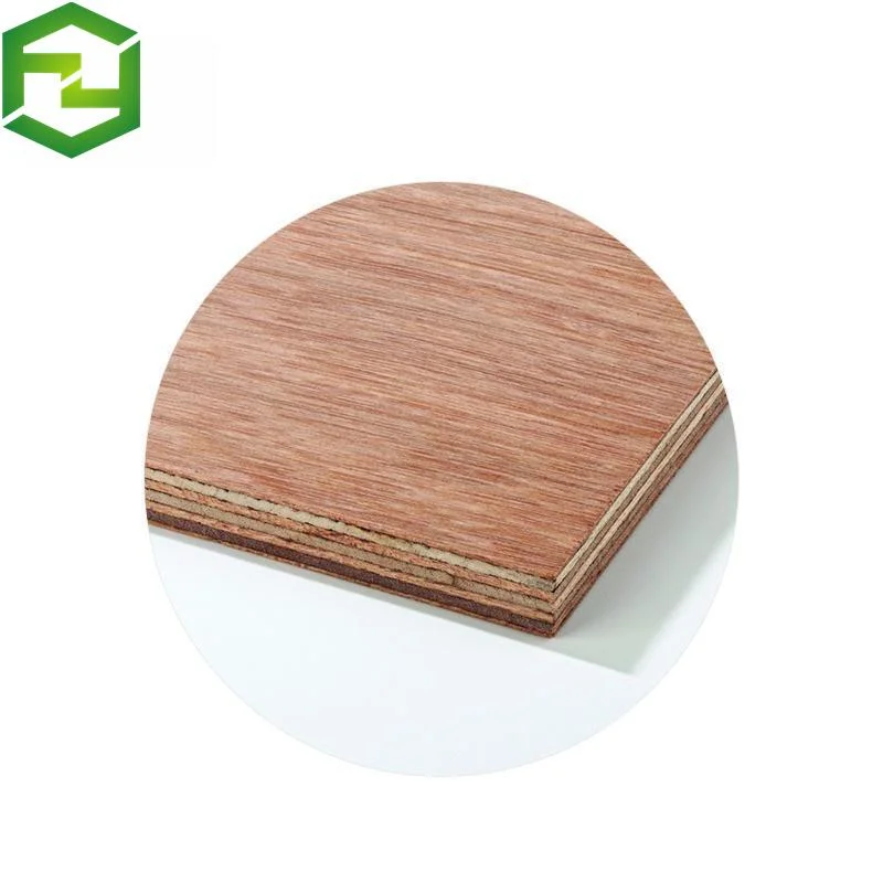 Nuevo diseño de hoja de madera contrachapada Premium de la chapa de madera de álamo de la Core para la construcción con precio favorable