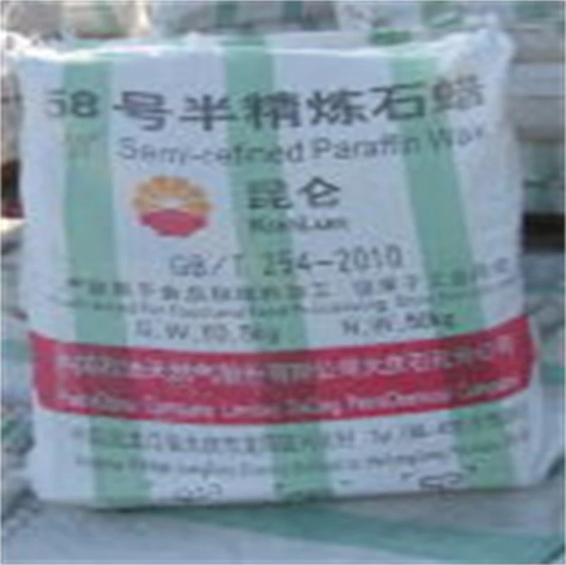25kg Box Packing 58-60 Fully Refined White Cheap Paraffin Wax Fushun