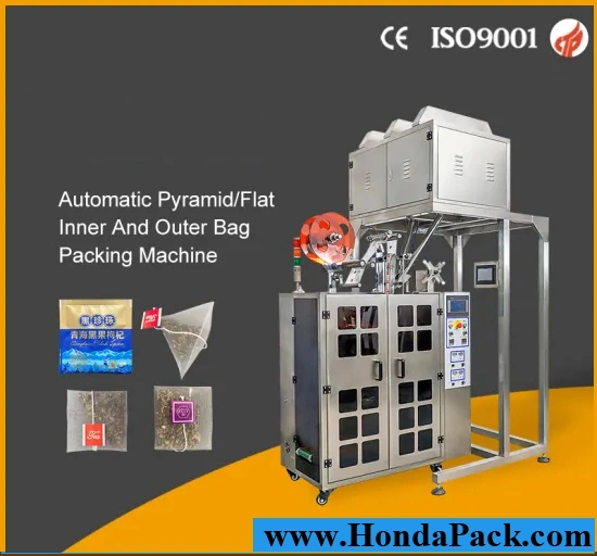 Ultrasonic Ginseng Tea Bag Packaging Machine with Outer Envelope