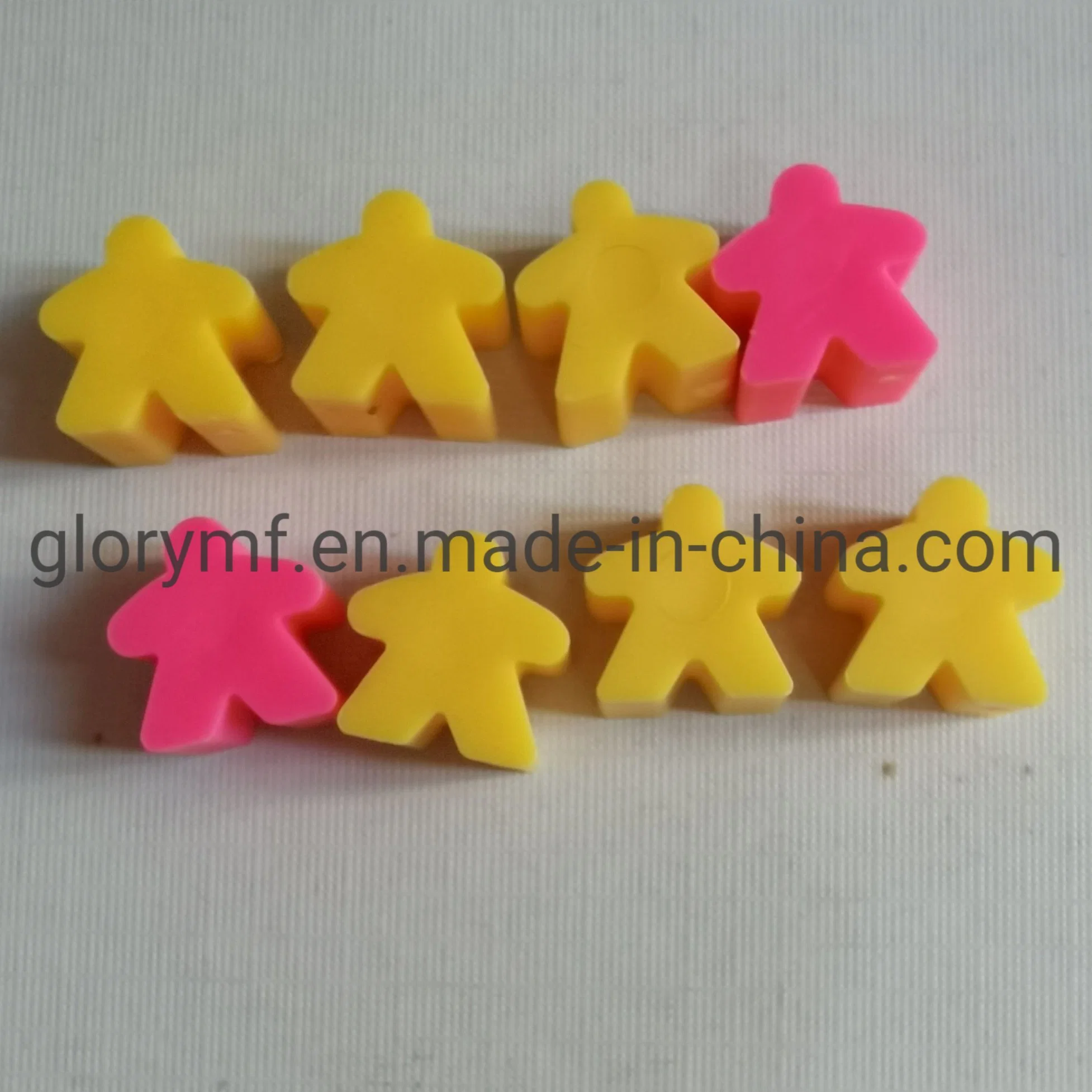 China Suppliers Colorful Plastic Meeples for Board Game Card Game