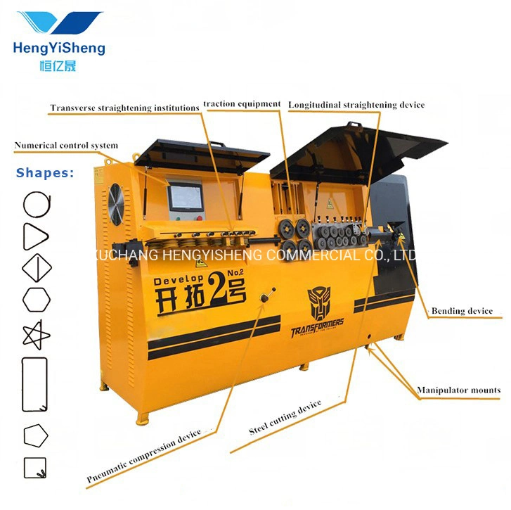 máquina de dobragem automática do CNC Barra de aço de construção utilizados com certificado CE