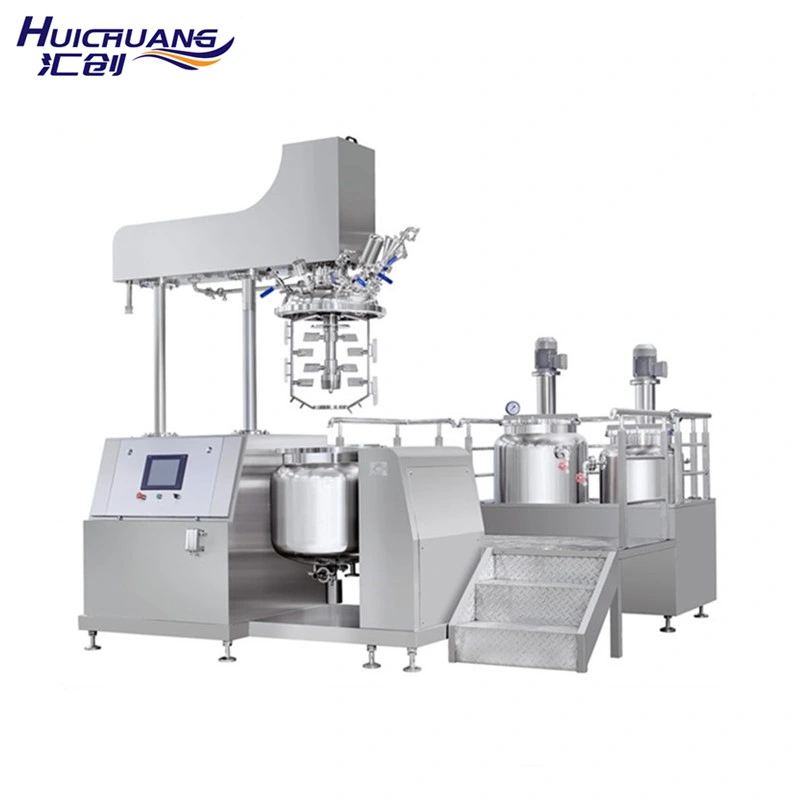 Best Selling Quality Low Price Cosmetic Making Machine Automatic Vacuum Emulsifying Blender Food Mixer Homogenizer High Pressure