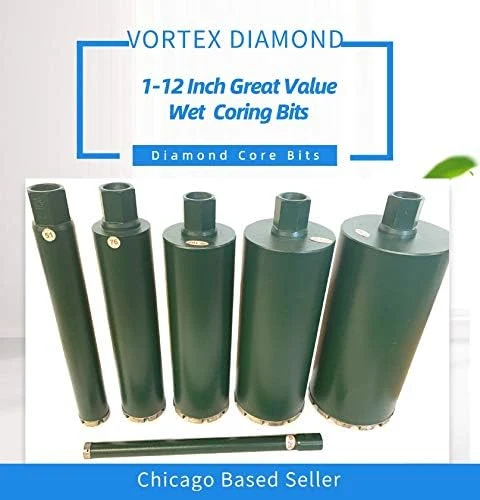 3 Inch Wet Diamond Core Drill Bit for Concrete Stone Granite Marble (3")