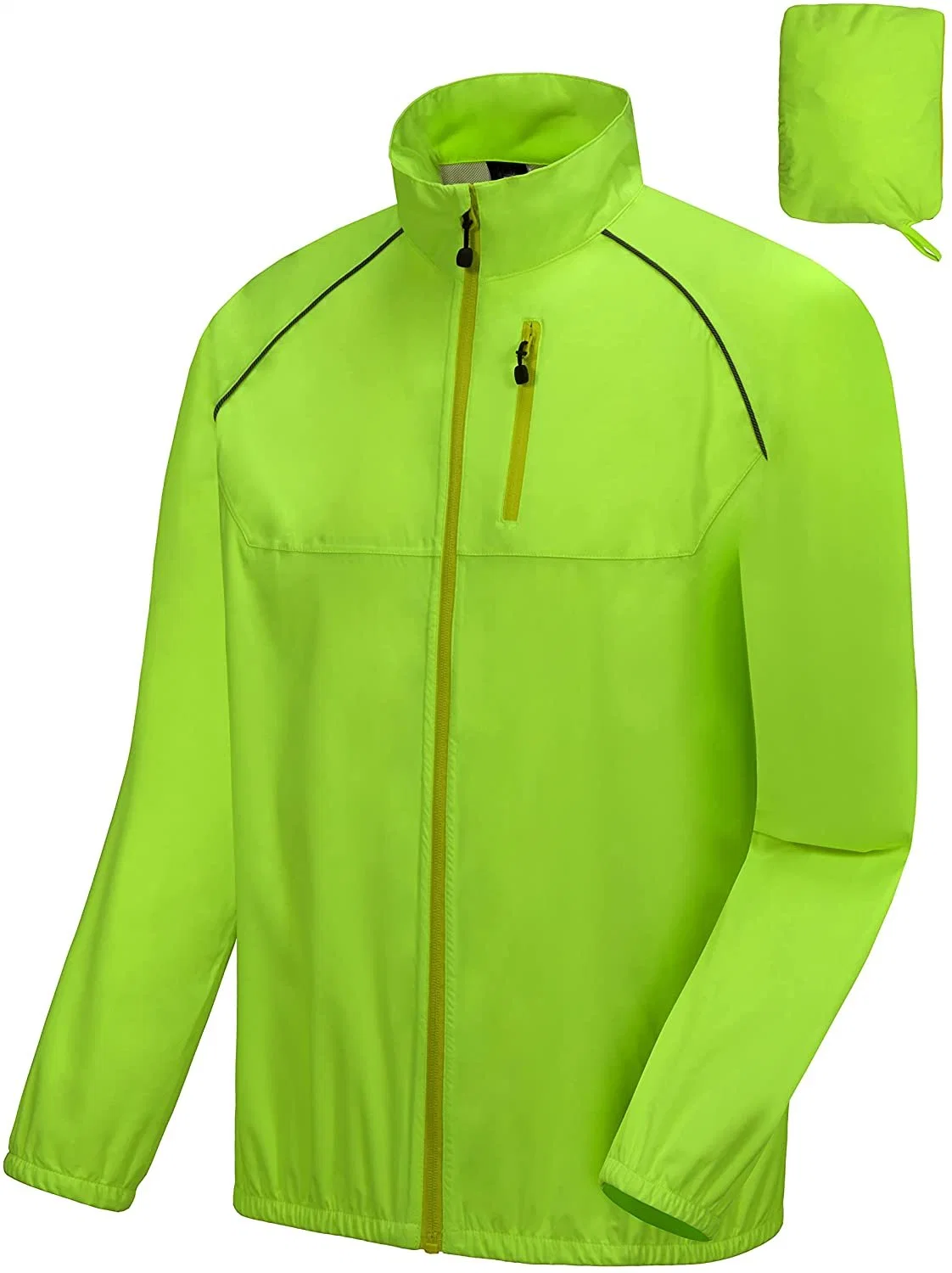 High Quality Outdoor Packable Waterproof and Windproof Windbreaker Hoodie Jacket Coat