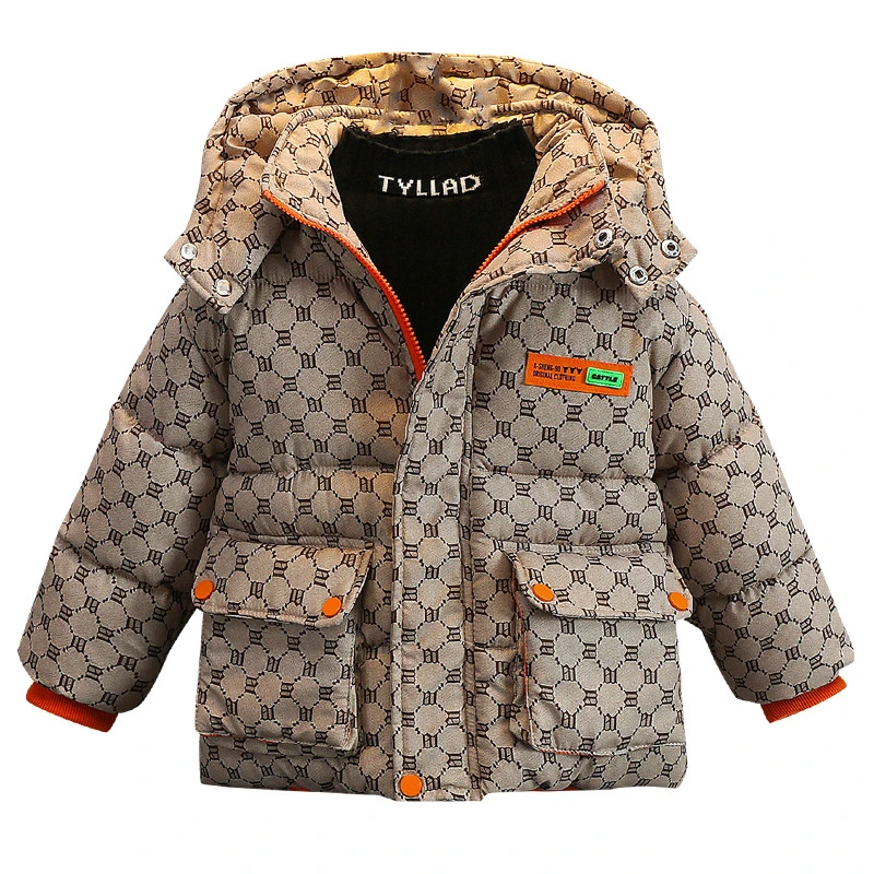 Kinderbekleidung Jungen Winter Temperament Baumwolle Kleidung 2022 Neu Koreanisch Version der Kinder-Baumwolljacke männliche Baby Winter Verdickung Tide Jacke