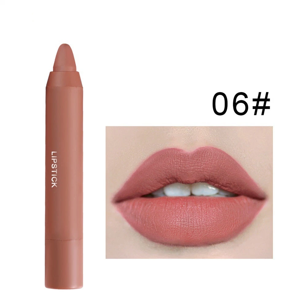 Private Label Velvet Matte Lipliner Makeup Long Lasting Lip Crayon