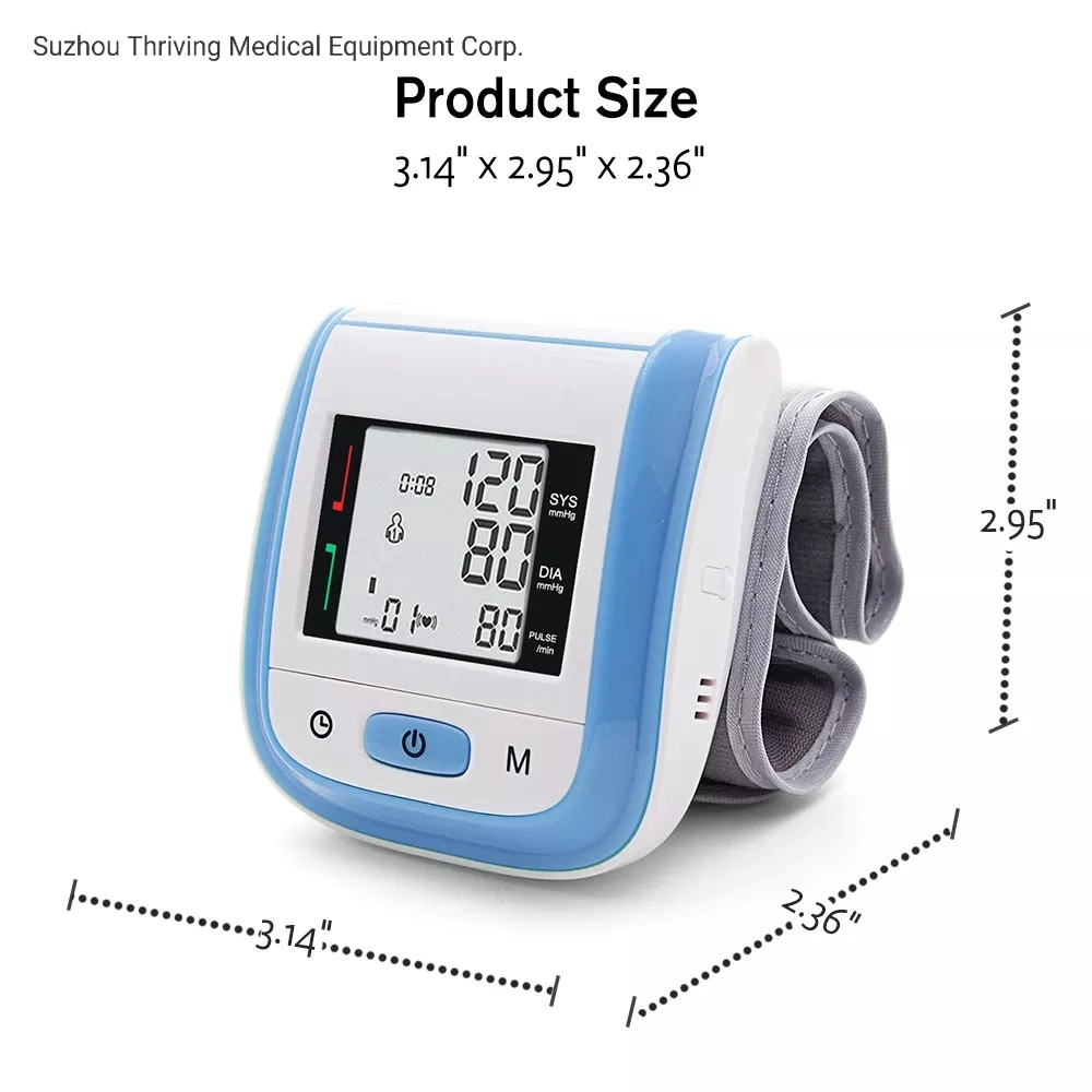 Digital Portable High Heart Rate Sphygmomanometer Automatic Bp Blood Pressure Monitor Price