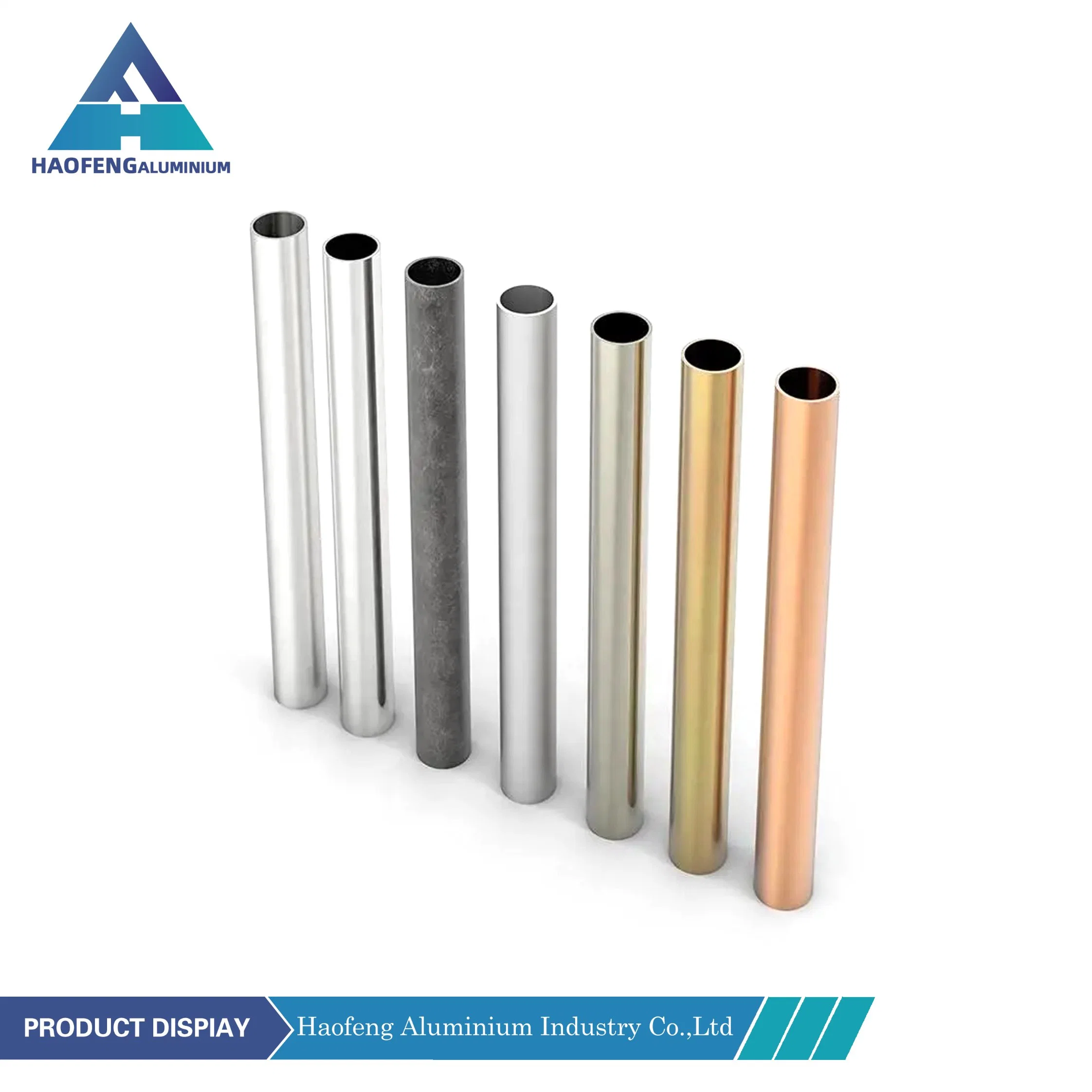 Custom Anodized/Powder Coated Square Pipe/Tube/Tubing/Rectangular/Window and Door/ Aluminum Extrusion for Curtain Wall Construction Decoration Industrial