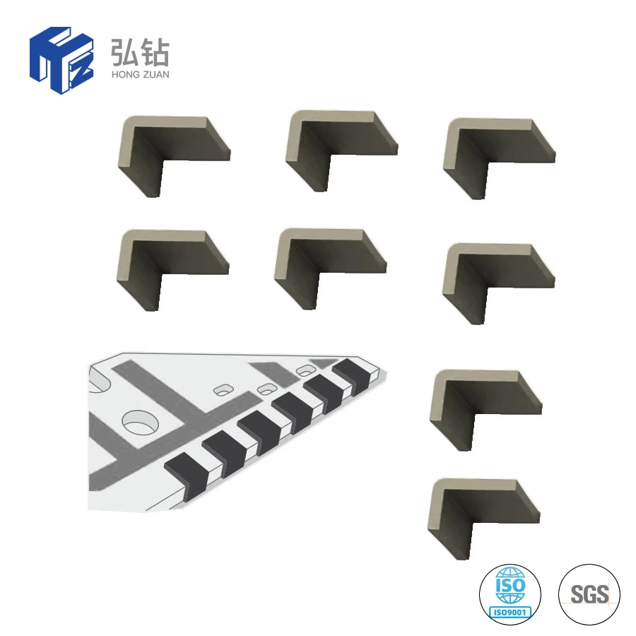 Tungsten Carbide Wear Tiles for Scrapers in All Soil Types