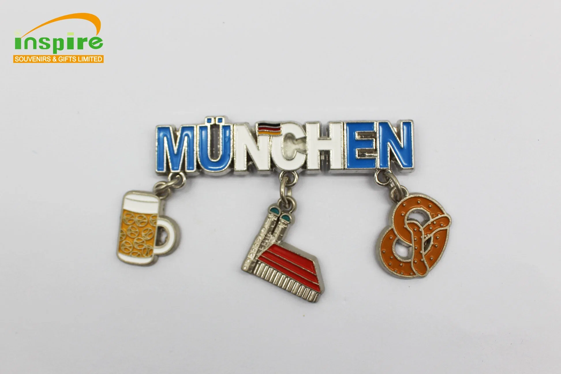 Wholesale/Supplier Souvenir Customize Logo Fridge Magnet Promotional Gift Metal Intersting Creative