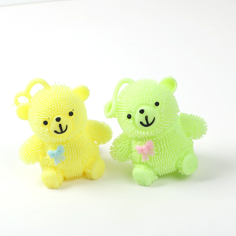 Best Selling New Design Cute Bear Fluffy Squishy Puffer Toy