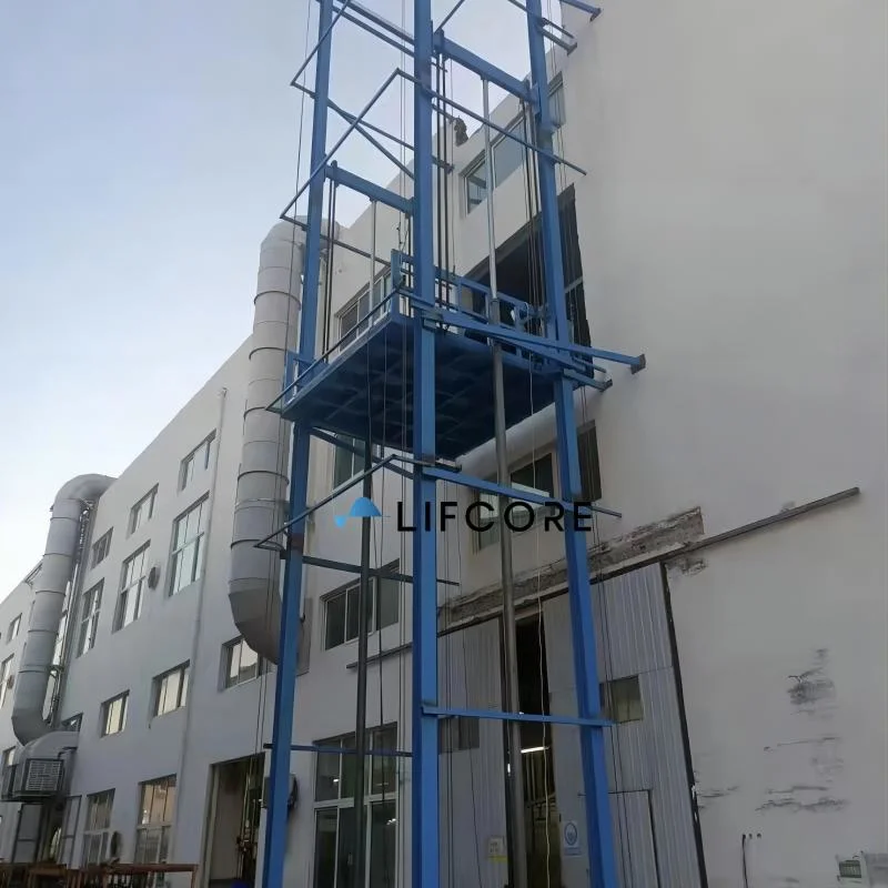 Lifcore Wall Mounted Hydraulic 2 Floor Cargo Lifts