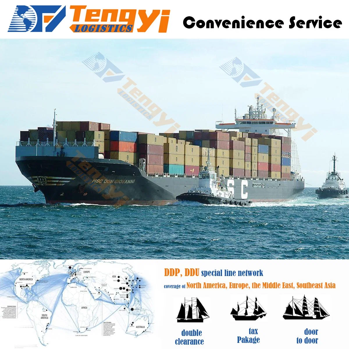 Sea Freight From China to USA with Fast Time Shenzhen to Worldwide