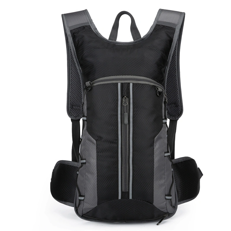 Custom Water Resistant Hydration Backpack Cycling Running Bag with Drinking Bladder