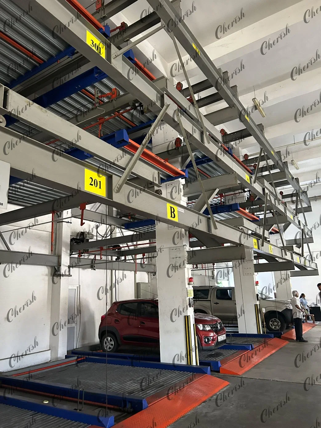 Mécanique vertical parking Equipement multiniveau Puzzle parking System