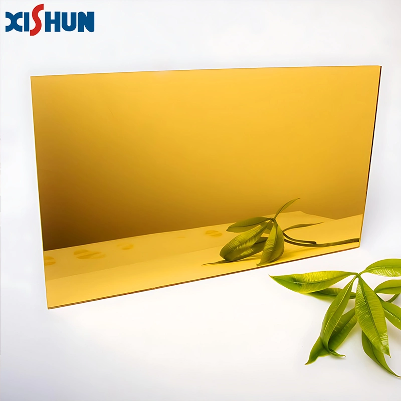 Xishun Co-Extruded Colorful Acrylic Mirror Sheet with White Paint