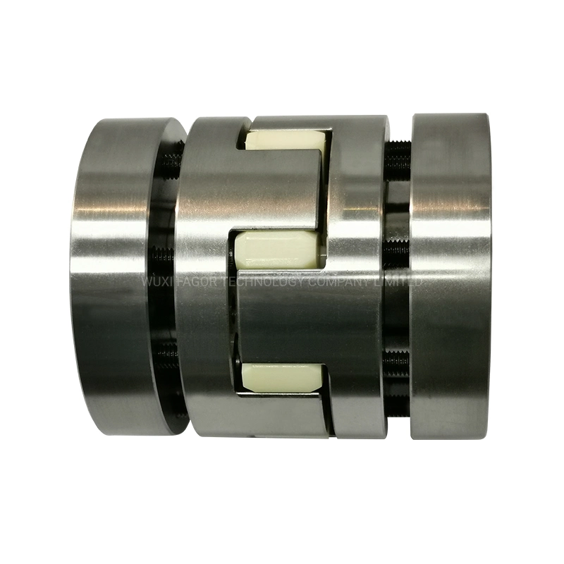 Sg7-11 Curved Jaw Type Flexible 45# Steel Elastic Coupling