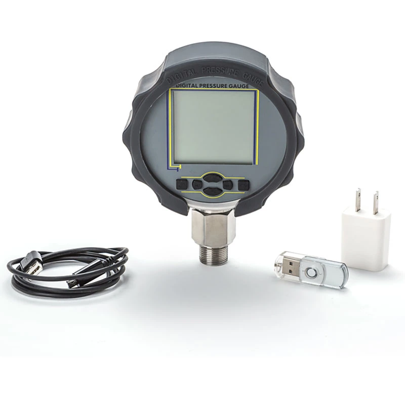 105mm Radial Direction Meokon High Precision Digital Water Pressure Gauge