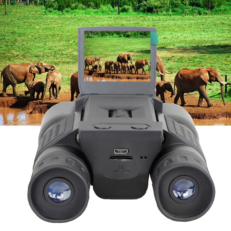 Jumelles numériques caméra de chasse avec caméra vidéo à télescope