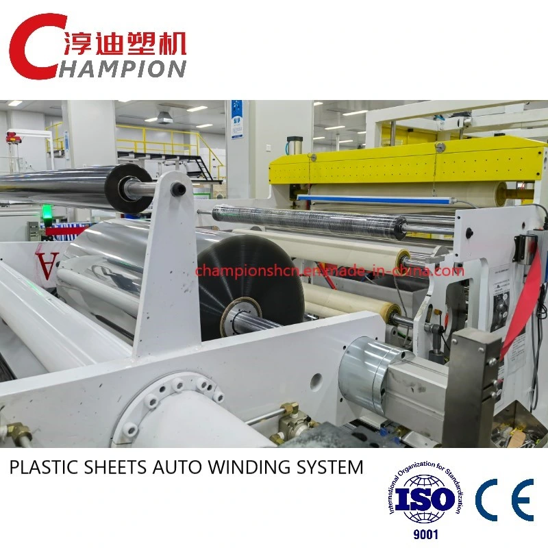 Champion Low Consumption ABS Sheet Co-extrusion Production Line/High Capacity PET PP PC PS Sheet Plastic Extruder Making Machine