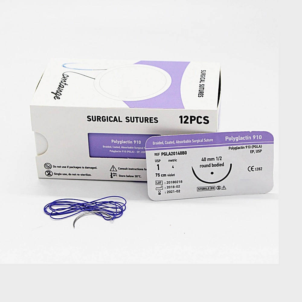 Sinorgmed Disposable Absorbable Surgical Suture Material