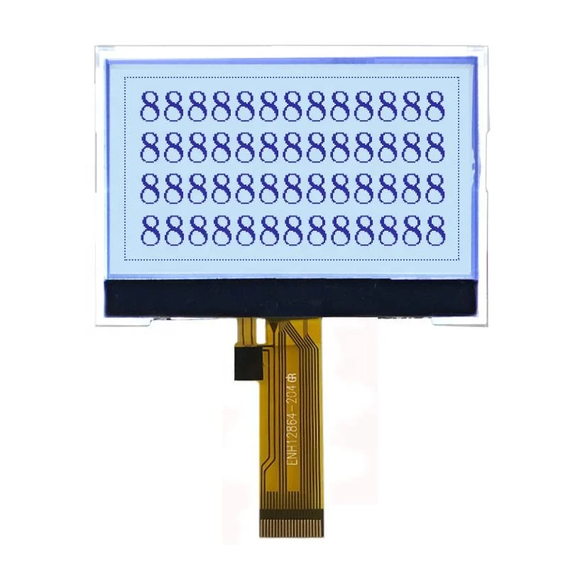 LCD Manufacturer 128X64 FSTN Graphic LCD Display Positive LCD 12864 Dots for Handheld Device