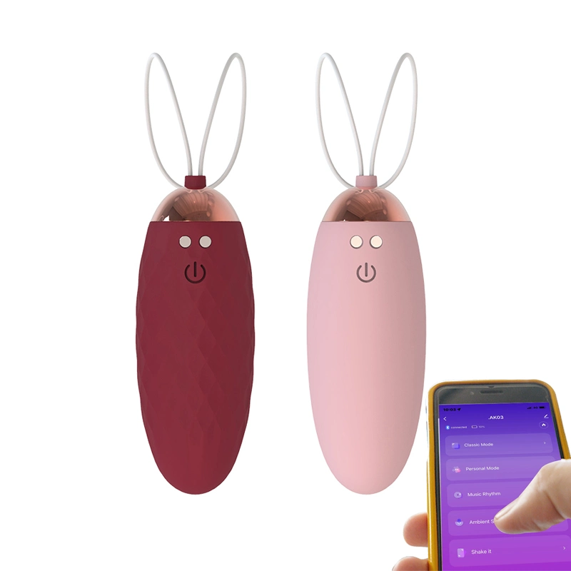 New Design Smart APP Controller Mini Love Vibrating Egg Wireless Remote Control Jump Egg Vibrator for Woman Sex Toy