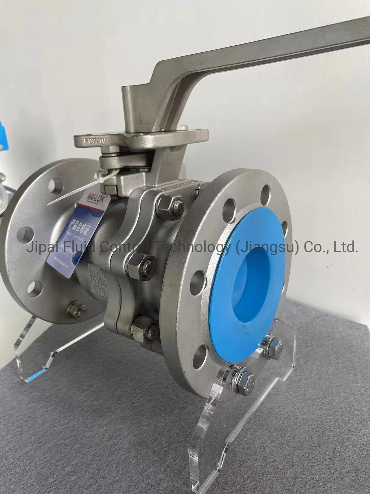 Nailok Bare Shaft Floating Ball Valve with Electric Pneumatic Actuator