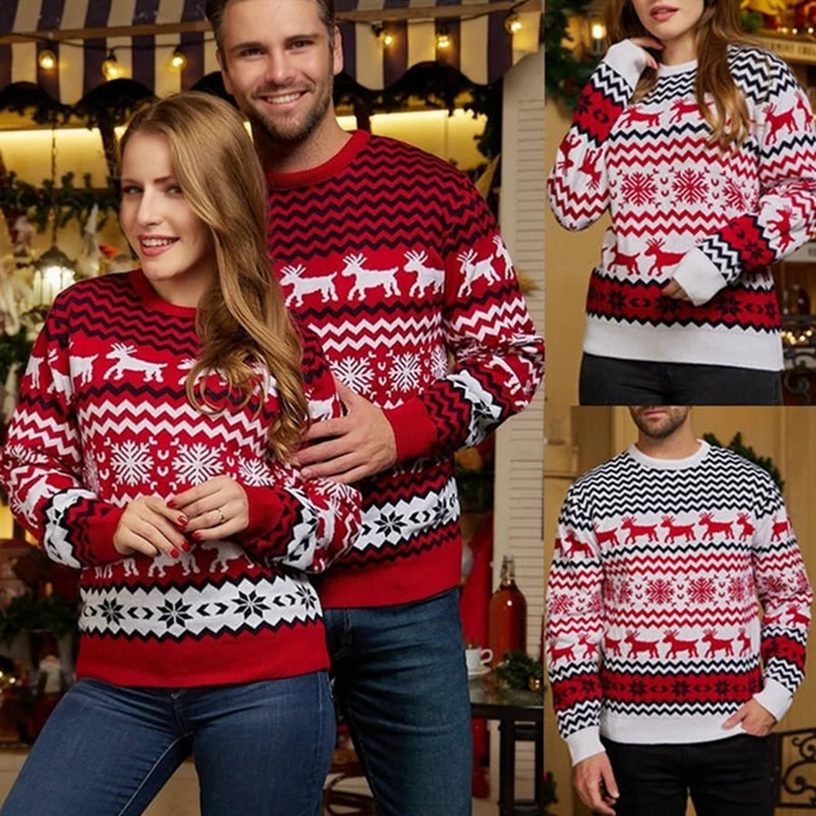 Custom Unisex Wholesale Pullover punto Plus Tamaño Ugly Navidad mujeres Suéter