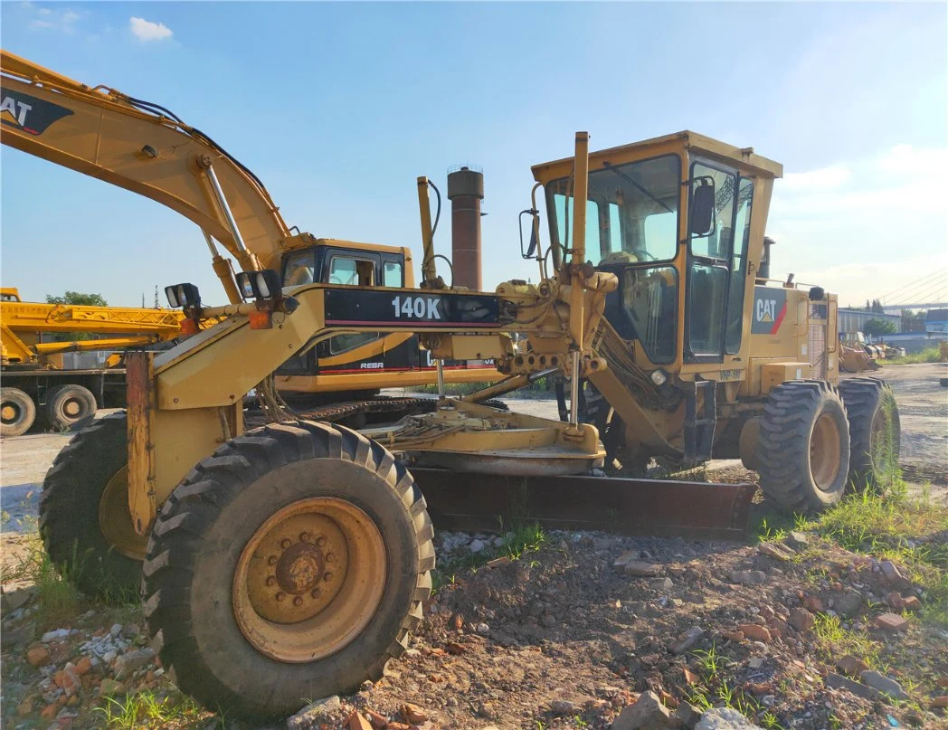 maquinaria de construcción de segunda mano Cat 140K utiliza Motoniveladoras Caterpillar 140K