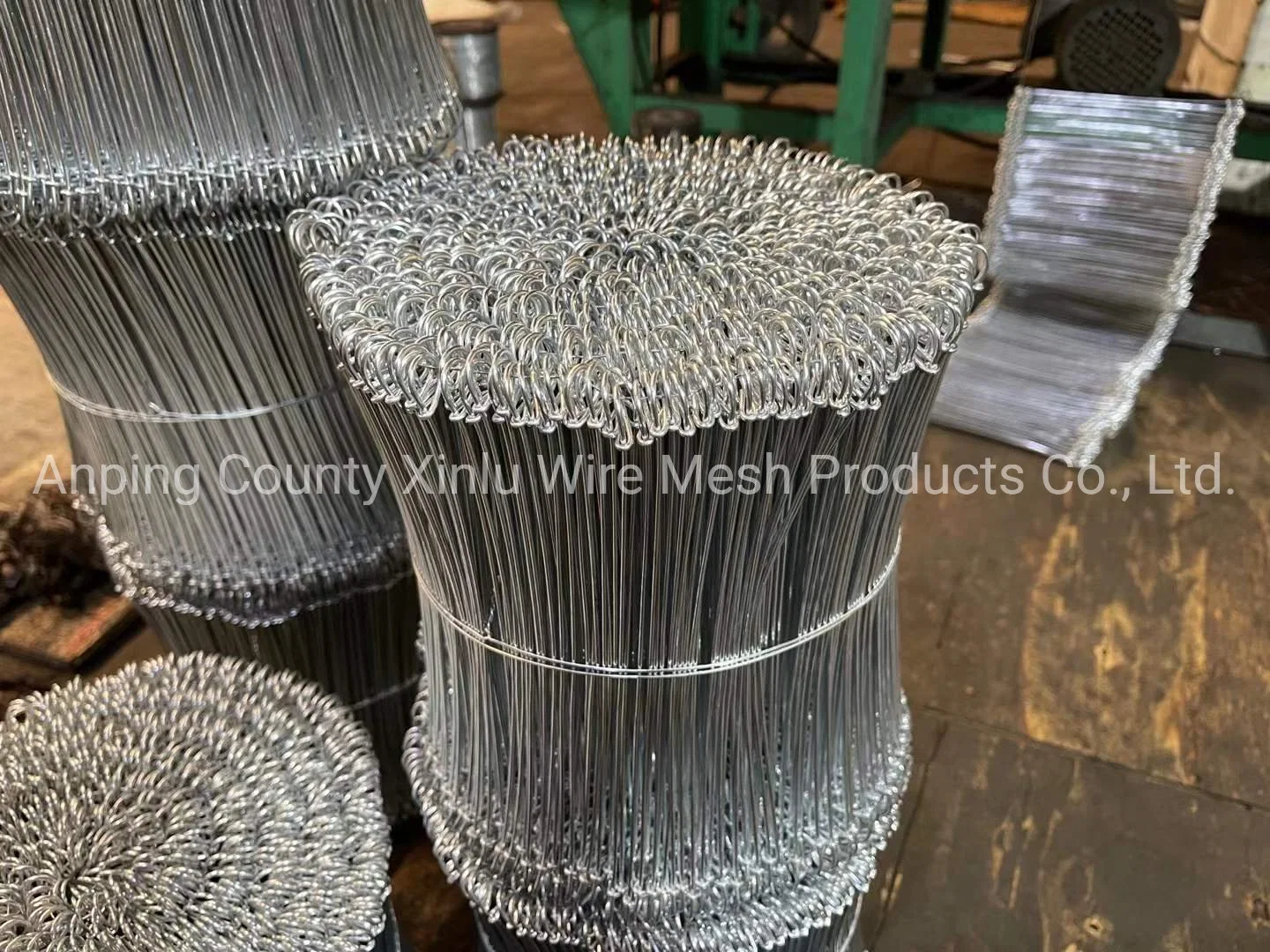 1.6mm Double Galvanized Loop Tie Wire, Gi Double Wire Ties, Electric Galvanized Wire Ties, Hot DIP Galvanized Bar Tie Wires, Cold Zinc Coated Binding Wires