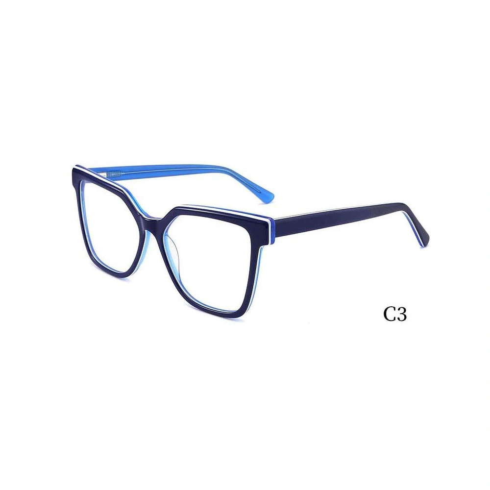 Gd Branded Designer Trendy Retro Optical Unisex Designer Luxury Acetate Optical Frames Eyeglasses Eyewear