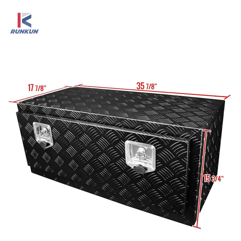 Supply Car Aluminum Magnesium Alloy Toolbox with Lock Aluminum Alloy Storage Box Aluminum Alloy Hardware Instrument Box