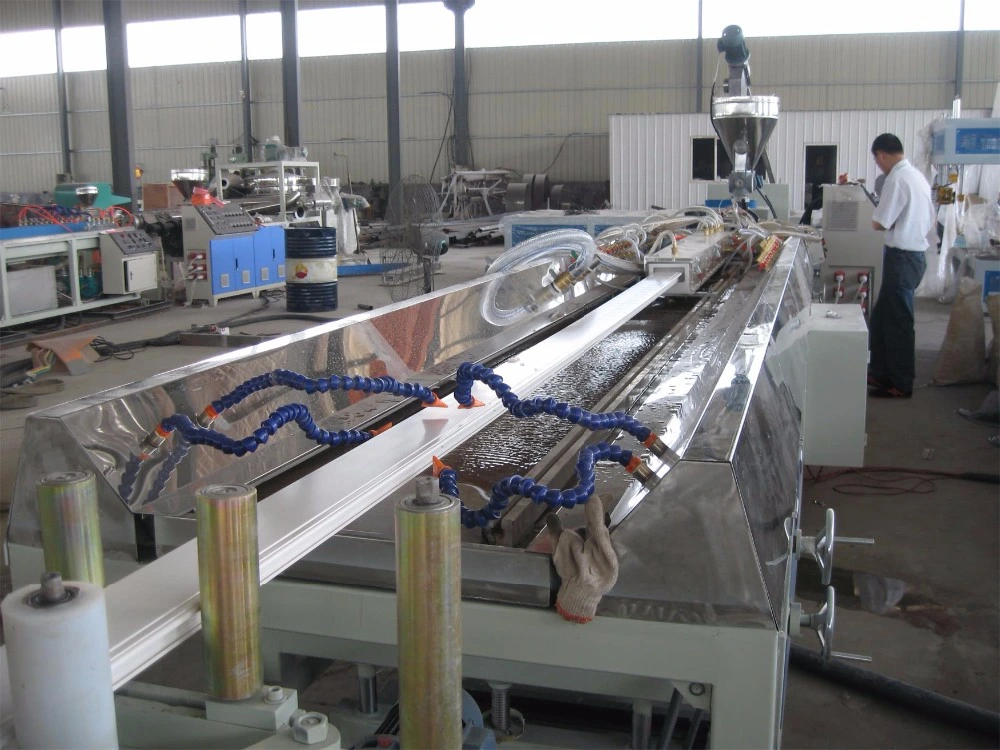 PVC Electric Cable Trunking Ceiling Frame Factory Cheap Good Price PVC UPVC Plastic Profile Extrusion Manufacturing Machine