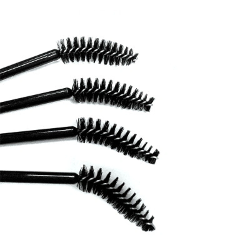 10pcs Wimpernbürste, Einweg-Wimpernbürste Wands Applicator Augenbrauenbürste, Wimpernverlängerung Zubehör (Schwarz) Esg13735