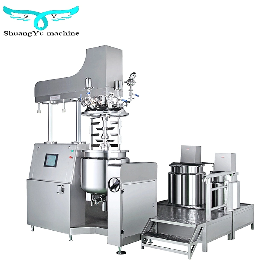 Ointment Vacuum Emulsifying Mixer Liquid Soap Machinery Cosmetic Pressure Vessel