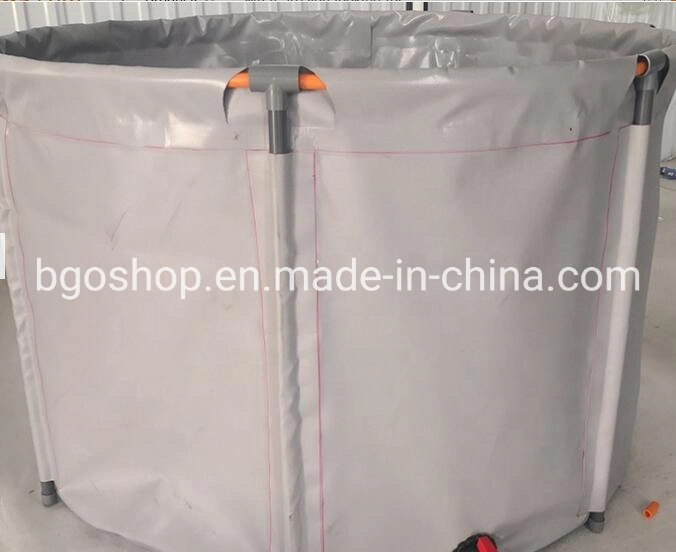 Tarpaulin Aquarium Fish Pond PVC Plastic Fish Farming Tank