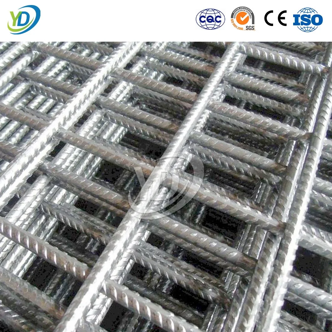 Yeeda Wire Mesh 100m 200m vergalhão de Aço de arame soldado painéis de malha China Factory 6mm de espessura Square de arame soldado painéis de malha utilizada para estaleiro